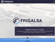 Tablet Screenshot of frigalsa.com